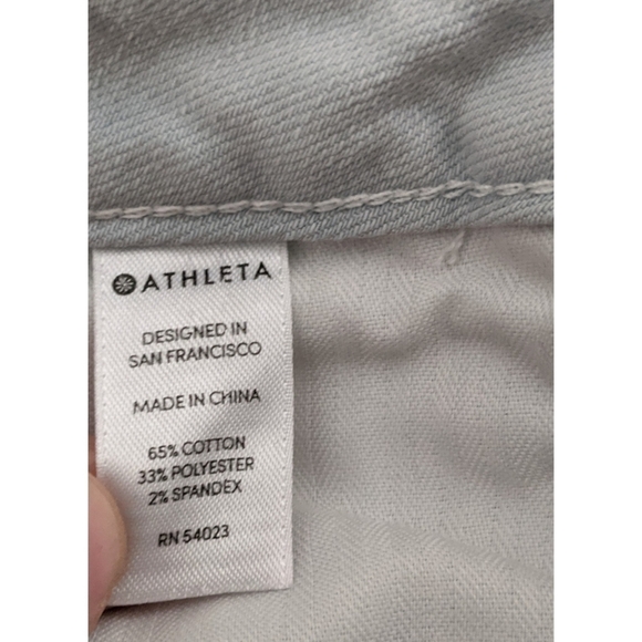 Athleta Sculptek Glacier Wash Skinny Crop Jeans - Picture 6 of 8